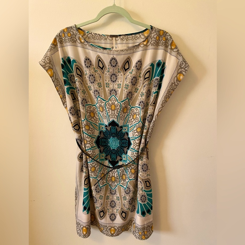 #105 - Temperance Oversized Dress with Belt; Size X-Small